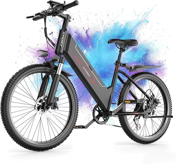 GELEISEN Step‑Thru Commuter 26" (48V Removable Battery)